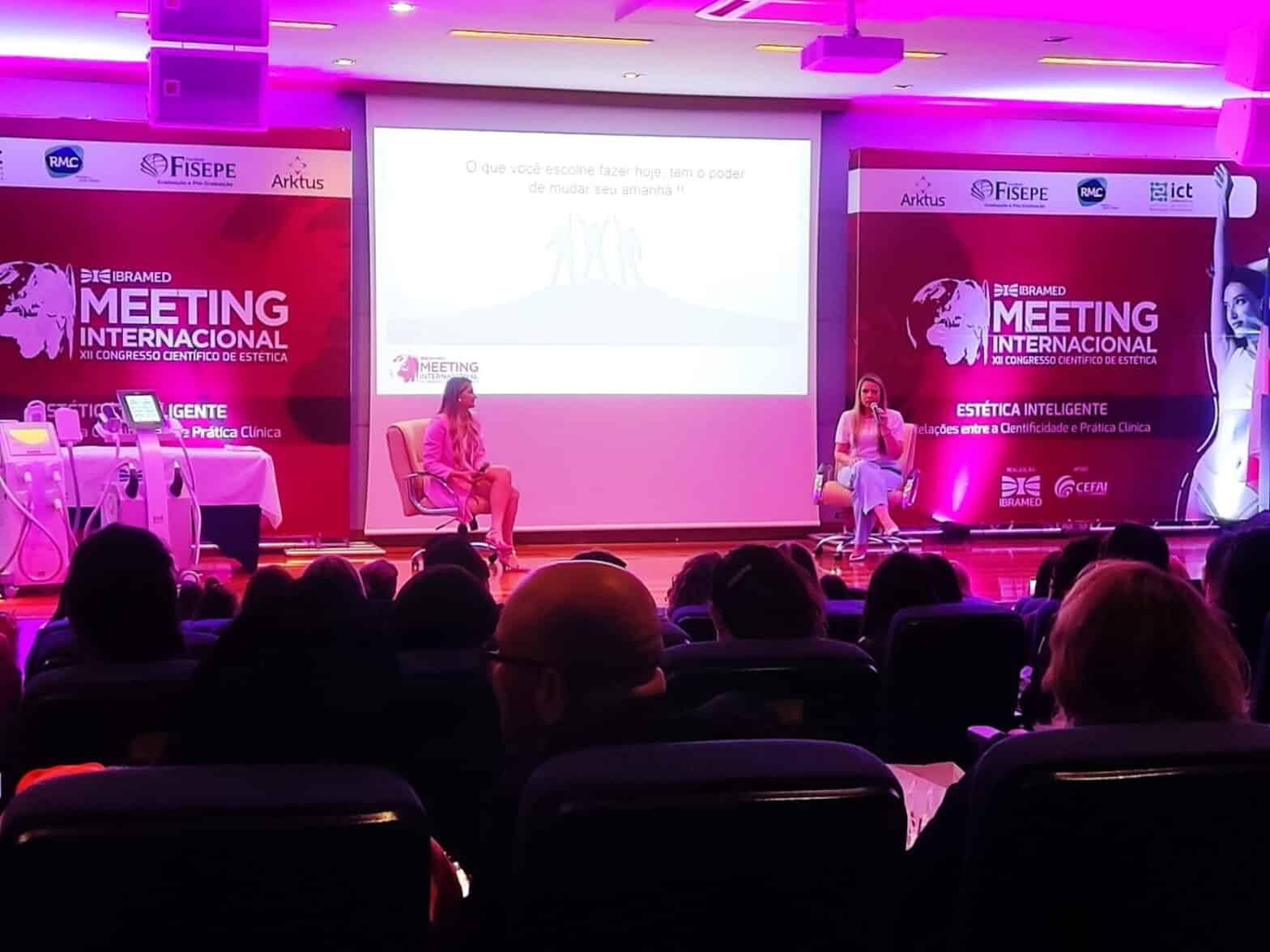 O Meeting Internacional de Estética da Ibramed reuniu 200 profissionais